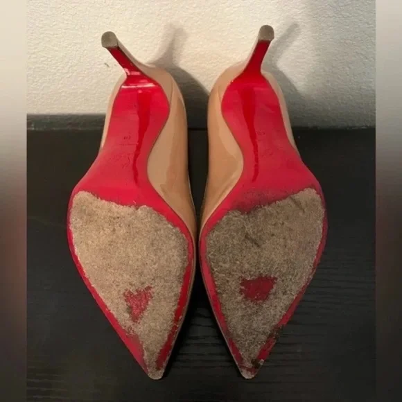 Christian Louboutin Pigalle Follies 100 Nude EUR 40. - Picture 3 of 9